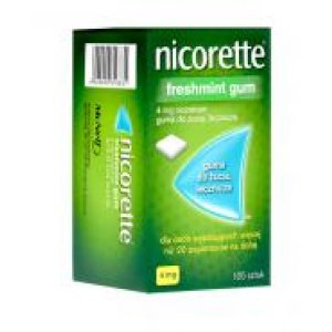 Nicorette Freshmint Gum 4 мг, 105 штук