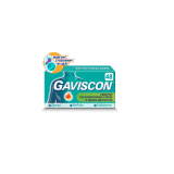 Gaviscon,  Гавискон со вкусом мяты 250 мг + 133,5 мг + 80 мг, 48 жевательных таблеток