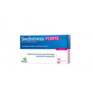 Sedistress Forte, Седистресс Форте 500 мг, 14 таблеток