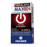 Maxon 10 мг, Тадалафил Максон 10 мг, 2 таблетки от эректильной дисфункции