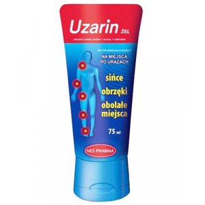 Uzarin, Узарин гель, при травмах и ушибах, 75 мл купить в Украине