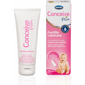 Conceive Plus, увлажняющий интимный гель для пар, пытающихся завести ребенка, 75 мл