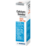  Calcium Sandoz Forte 500мг, 20 шипучие таблетки (Временно не доступен)