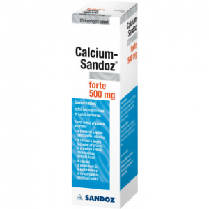  Calcium Sandoz Forte 500мг, 20 шипучие таблетки (Временно не доступен)