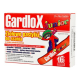 Gardlox Junior , апельсиновый аромат, более 3 лет, 16 травяных таблеткок