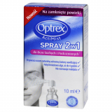  Optrex ActiMist, 2в1 спрей для сухих и раздраженных глаз, 10мл   NEW                                      Выбор фармацевта