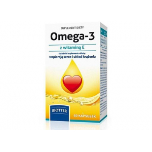 OMEGA-3 FORTE + витамин E, 60 капсул