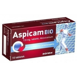 Aspicam Bio 7,5мг, 10 таблеток,    популярные                                                                         