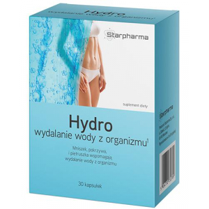 Starpharma Hydro,гидровыведение воды из организма, 30 капсул,     новинки
