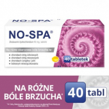 No-Spa,Но-Шпа 40 мг, 40 таблеток От болей в животе, коликов