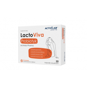 Пробиотик ActivLab Pharma LactoViva, 20 капсул   новинки