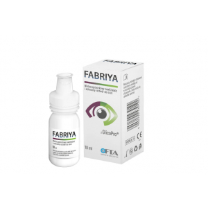 Fabria, Фабрия, глазные капли, многомолекулярный раствор, 10 мл Fabria, Фабрия, глазные капли, многомолекулярный раствор, 10 мл