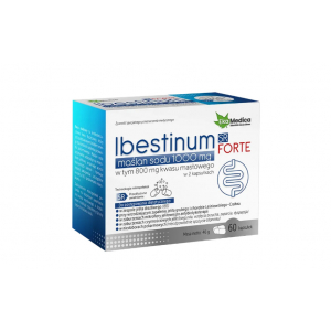 EkaMedica Ibestinum Forte SR, бутират натрия 1000 мг, 60 капсул   новинки