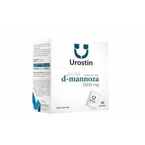 Urostin D-Mannoza, Уростин D-манноза 2000 мг, 2 г x 20 пакетиков