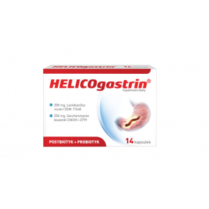 HelicoGastrin,Геликогастрин, 14 капсул   новинки