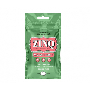 Жевательная резинка Zinq Melonmint, 22 штуки. новинки Жевательная резинка Zinq Melonmint, 22 штуки. новинки