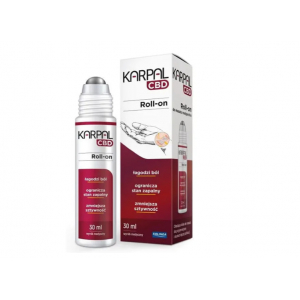 Karpal CBD, роликовый дезодорант для облегчения симптомов синдрома запястного канала, 30 мл   новинки