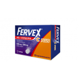 Fervex C Plus, Фервекс С Плюс 330 мг + 200 мг, 20 шипучих таблеток   новинки