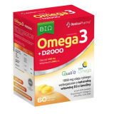 Bio Omega3+D2000, БИО Омега3+ Д2000 - 60 капсул Для сердца и иммунитета 