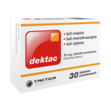 Dektac, Дектак, 30 таблеток,   новинки