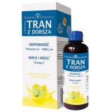 Tran, Домовая Аптечка Треска со вкусом лимона и лайма - 250 мл Для иммунитета 