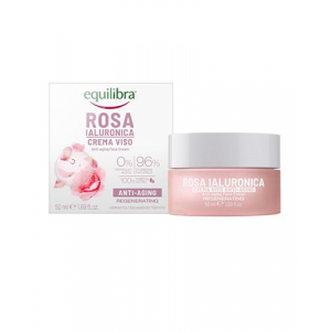Equilibra Rosa, Антивозрастной крем для лица «Роза», гиалуроновая кислота, 50 мл,    новинки