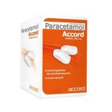 Paracetamol Accord, Парацетамол Аккорд 500 мг, 24 таблетки