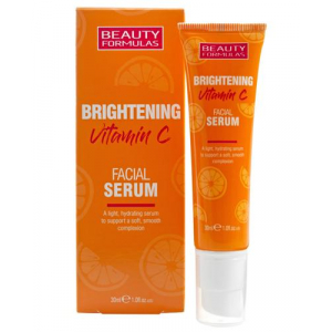 Beauty Formulas Brightening Vitamin C, осветляющая сыворотка для лица с витамином C, 30 мл,  новинки