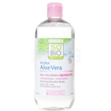 So'Bio Etic Hydra Aloe Vera, Успокаивающее очищающее молочко для чувствительной и реактивной кожи, сок алоэ, 200 мл,   новинки