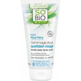 So'Bio Etic Hydra Aloe Vera, Нежный скраб для лица, для всех типов кожи, сок алоэ, 150 мл,   новинки