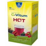 C-Vitum Hot, витамин С + витамин D + цинк, 10 пакетиков,     новинки