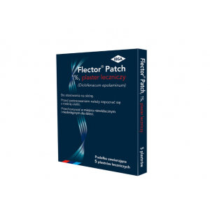 Пластырь Flector 1%, лечебный пластырь, 5 шт.*****
