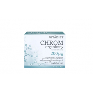 Vitadiet Chrom, Органический хром 200 мкг, 60 таблеток*****