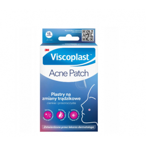 Пластыри от угревой сыпи Viscoplast, 15 штук.   новинки