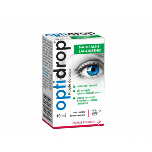 Оптидроп,Успокаивающие глазные капли Optidrop Natural, 10 мл   новинки