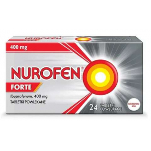 Nurofen Forte, Нурофен Форте 400 мг, 24 таблетки, покрытые оболочкой