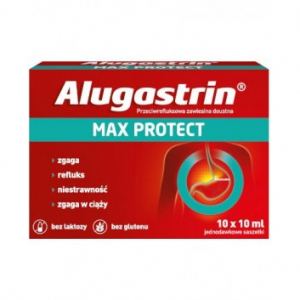 Alugastrin Max Protect, Алугастрин Макс Протект 10 мл, 10 пакетиков