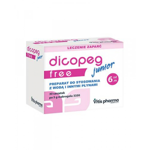 Dicopeg Junior Free, Дикопег Юниор Фри, 30 пакетиков
