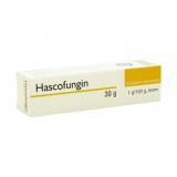 HascoFungin,Хаскофунгин 0,01 г/г, крем для лечения микозов кожи, 30 г