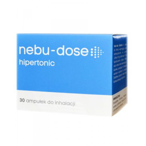 Nebu-Dose Hipertonic,Небу-Доза Гипертоник Раствор для ингаляций - 30 ампул. Облегчение дыхания