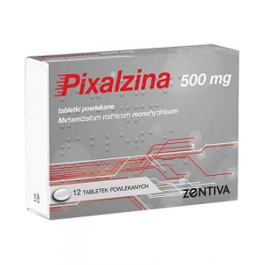 Pixalzina, Пиксалзина 500 мг, 12 таблеток    новинки