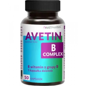 Avetin B Complex, Аветин Б Комплекс, 50 ​​капсул*****