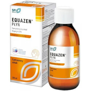 Equazen (Eye Q), жидкость с лимонным вкусом, для детей от 3 лет, 200 мл