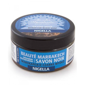 Beaute Marrakech Savon Noir Марокканское черное мыло с маслом черного тмина 100% Натуральное - 100 г