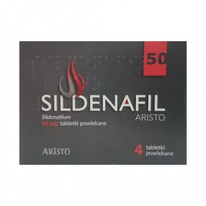 Sildenafil Aristo, Силденафил Аристо 50 мг, 4 таблетки   новинки