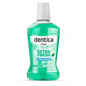 Dentica, жидкость для полоскания рта, свежая мята, 500 мл             новинки