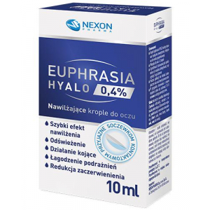 Euphrasia Hyalo,Евфразия Гиало 0,4% капли для глаз увлажняющие, 10 мл