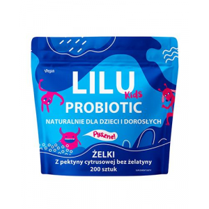 Пробиотические жевательные конфеты Lilu Kids для детей и взрослых, 200 шт.,    новинки
