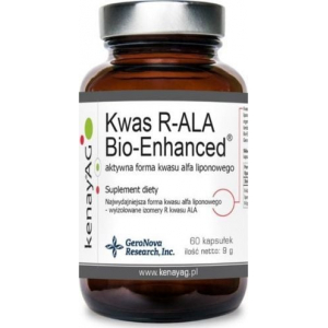 KENAYAG, кислоты R-ALA, Bio-Enhanced, 60 капсул
