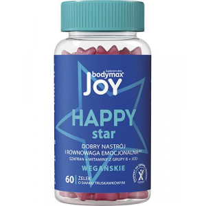 Желе Bodymax Joy Happy Star Good Mood со вкусом клубники, 60 шт.   новинки